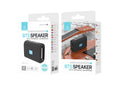 Techancy Mini Altifalante Sem Fios Preto TH2630, Reprodução Com Bateria Incorporada, Conetividade Bluetooth 5.0, Suporte Tws