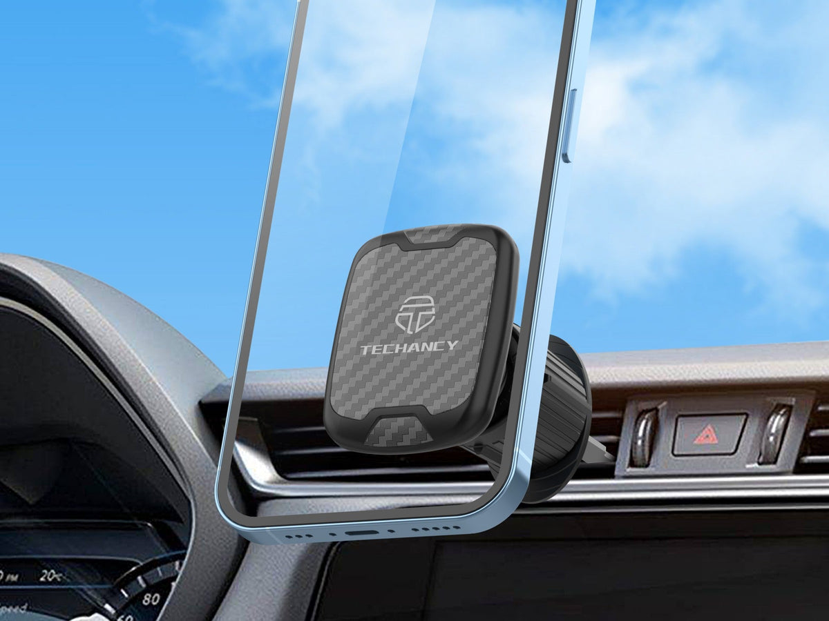 Techancy Suporte Magnético Para Telemóvel Para Automóvel Ti2306, Suporte Para Rotação De 360 Graus, Saída De Ar Para Automóvel