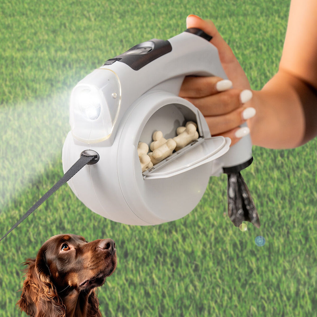 Trela Retrátil 6 em 1 para Cães — ScoopyGo™